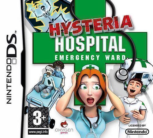 Hysteria Hospital - Emergency Ward (US)(BAHAMUT) (USA) Game Cover